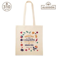 Bolsa personalizada boda – Gracias por compartir con nosotros este gran día - Imagen 5