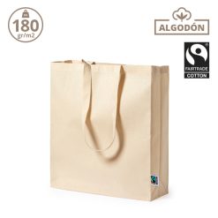 Bolsa ancha algodón de 180gr. Comercio Justo