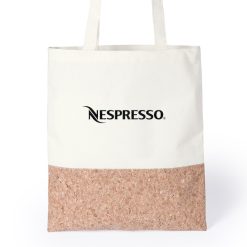 Bolsa algodón de 145gr detalle corcho +impresión 1 tinta plana - Imagen 4